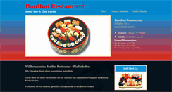 Desktop Screenshot of banthai-pfaffenhofen.de